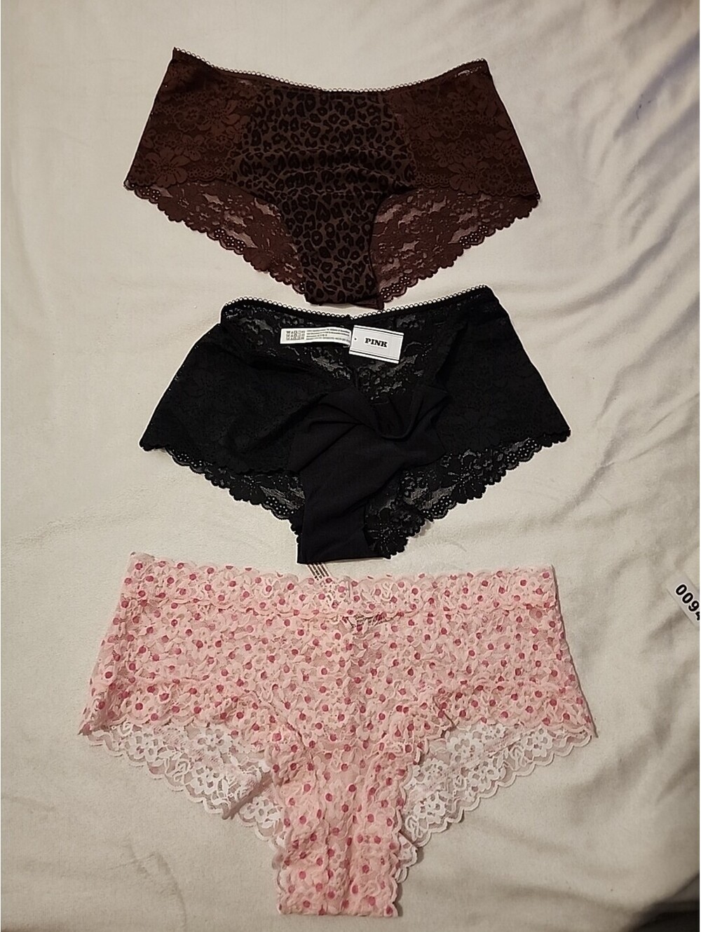 Victoria's Secret Cheeky Cheeky  L/G Underwear-Set of 3 RN 54867 India 67359